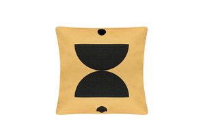 Sui Cushion Cover, 45 x 45 cm, Mustard