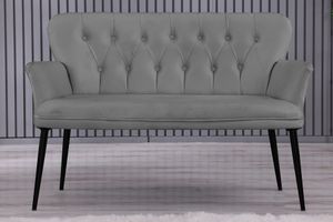 Armens Two Seater with Black Legs