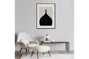 The Vase Art Print with Frame