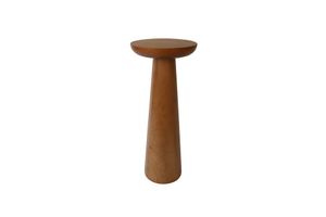 Ořechový odkládací stolek Tucas Home Mushroom - 70 cm