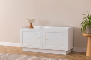 Henry Shoe Cabinet, White