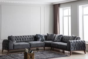 Jazz Hoekbank Links, Antraciet