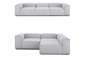 Frid Modulaire Linnen 3-Zitsbank