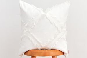 Ribeauville Cushion Cover, 50 x 50 cm, White
