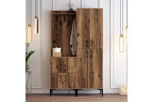 Berlin Hall Tree, Walnut
