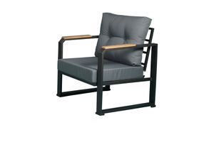 Merit Zwart Tuinbank