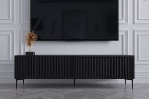 Duho TV Unit, 180 cm, Black