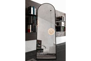 Marsah Free Standing Mirror, 60 x 180 cm, Black