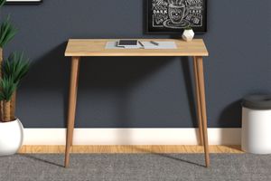 Fiona Schreibtisch mit Holzbeinen
