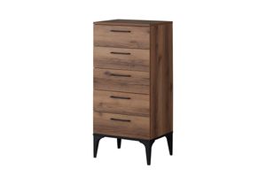 Lupo Chest of Drawers, Walnut