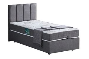 Gabba Boxspringbedset met Orthopedisch Matras, Grijs