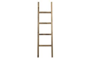Barbados Wooden Blanket Ladder, Brown