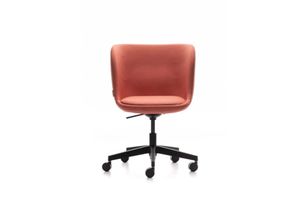 Rapido Office Chair, Brick Red & Black