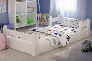 Livia Montessori Children's Bed, 90 x 190 cm, White
