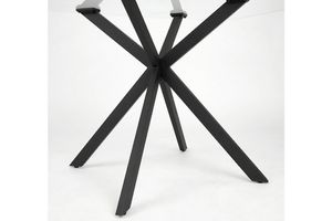 Sperrin Metalen Eettafel, Zwart