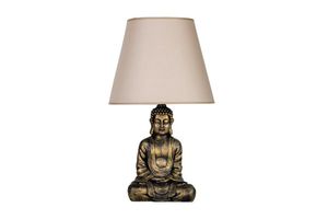 Buddha Modernere Tischlampe, Gold
