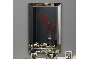 Mone Dekorativer Konsolentisch Spiegel, 50x75 cm, Silber