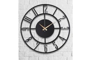 Bunnela Wall Clock, Black