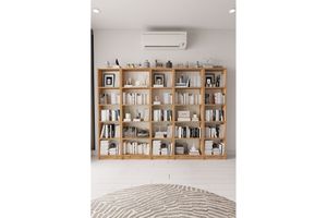 Arrancar Bookcase, 230 cm, Pine