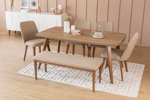 Neo Dining Table, Beech Wood