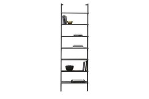 Stilad Leaning Ladder Shelf, 76 cm, Black