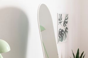 Marsah Ovale Metalen Staande Spiegel