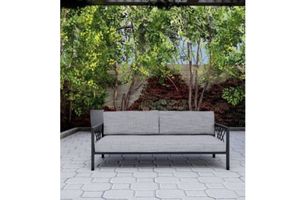 Falez 2-Sitzer Gartensofa aus Metall