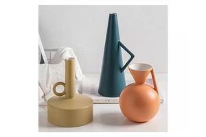 Geppetto Scandinavische Vazen Set, Veelkleurig