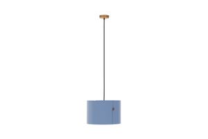 Modré stropní svítidlo Move, 39 cm
