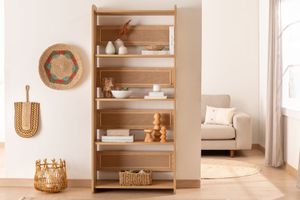 Torenna Bookcase, 180 cm, Oak