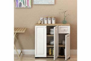 Martim Kitchen Cabinet, White