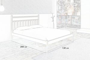 Lima Bedframe, Wit