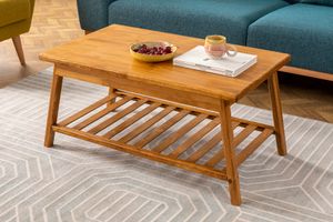 Pika Salontafel, Massief Hout
