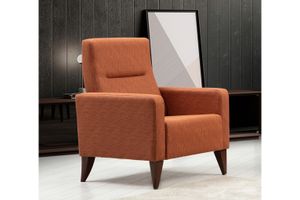 Polia Hoekbank en Fauteuil, Steenrood