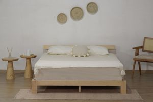 Eco Berlin Double Bed, 140 x 200 cm, Natural