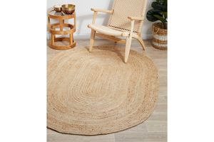 Natura Jute-Teppich, 120x180 cm, Creme