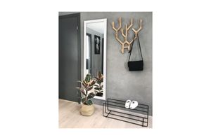 Königssee Wall Mounted Mirror, 48 x 140 cm, White