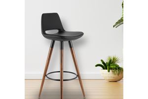 Retro 220 Barhocker aus Massivholz, 65 cm