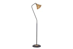 Kapo Floor Lamp, 160 cm, Gold & Black