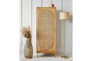 Sohomanje Rattan Cabinet, Light Wood