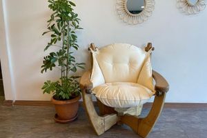 Relax Gartensofa, Nussbaum