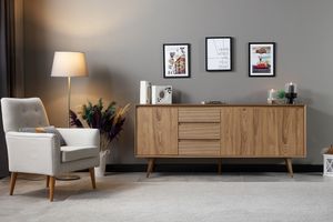 Avona Dressoire met 3 Deuren en 3 laden