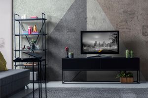 Milwaukee Black TV-Möbel Set