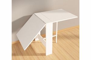 Flamingo 4-Seat Folding Dining Table, White