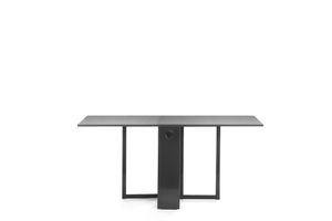 Sintra 6-Seat Folding Dining Table, Black