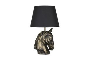 Crest Table Lamp, Black