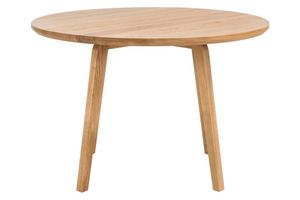 Rhythm Circle 2-4 Seat Solid Dining Table, Oak