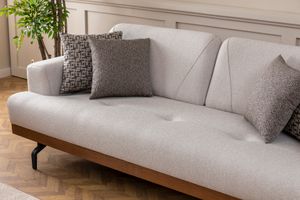 Marsilia 3-Zitsbank, Creme