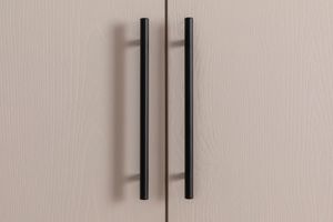 Handvat met Lange Steel, Zwart