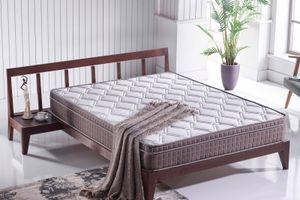 Monte Vast Tweepersoonsmatras Met Pad, 160X200